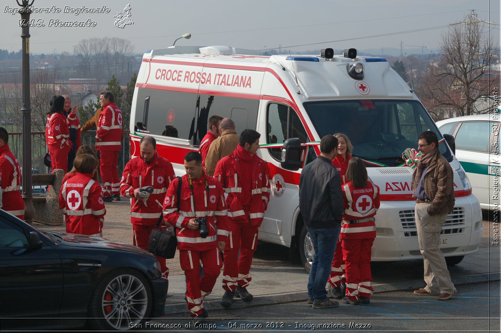 San Francesco al Campo - 04 marzo 2012 - Inaugurazione Mezzo  - Croce Rossa Italiana - Ispettorato Regionale Volontari del Soccorso Piemonte