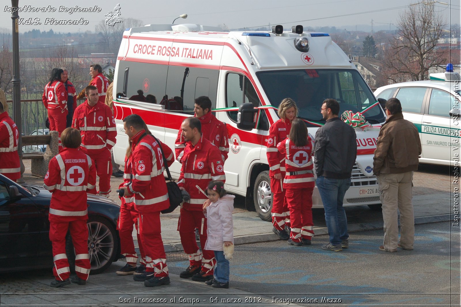 San Francesco al Campo - 04 marzo 2012 - Inaugurazione Mezzo  - Croce Rossa Italiana - Ispettorato Regionale Volontari del Soccorso Piemonte