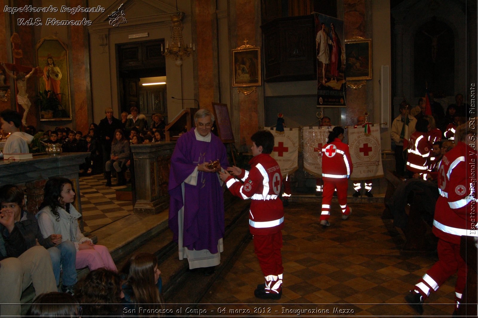 San Francesco al Campo - 04 marzo 2012 - Inaugurazione Mezzo  - Croce Rossa Italiana - Ispettorato Regionale Volontari del Soccorso Piemonte