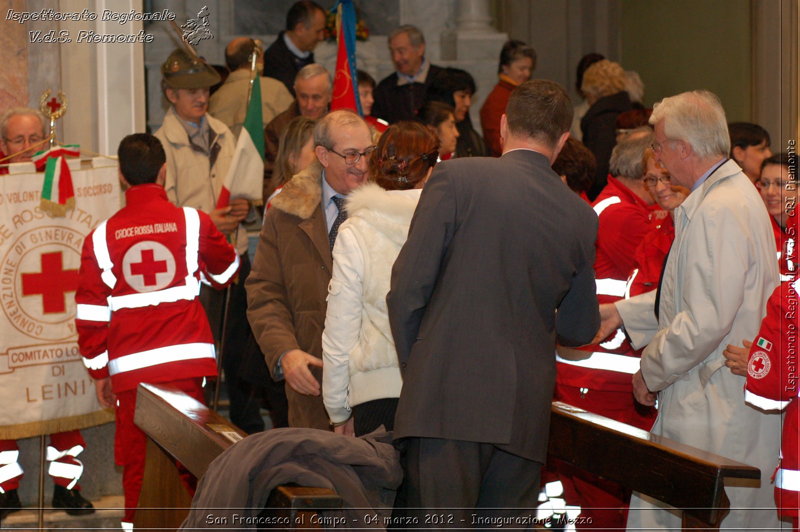 San Francesco al Campo - 04 marzo 2012 - Inaugurazione Mezzo  - Croce Rossa Italiana - Ispettorato Regionale Volontari del Soccorso Piemonte