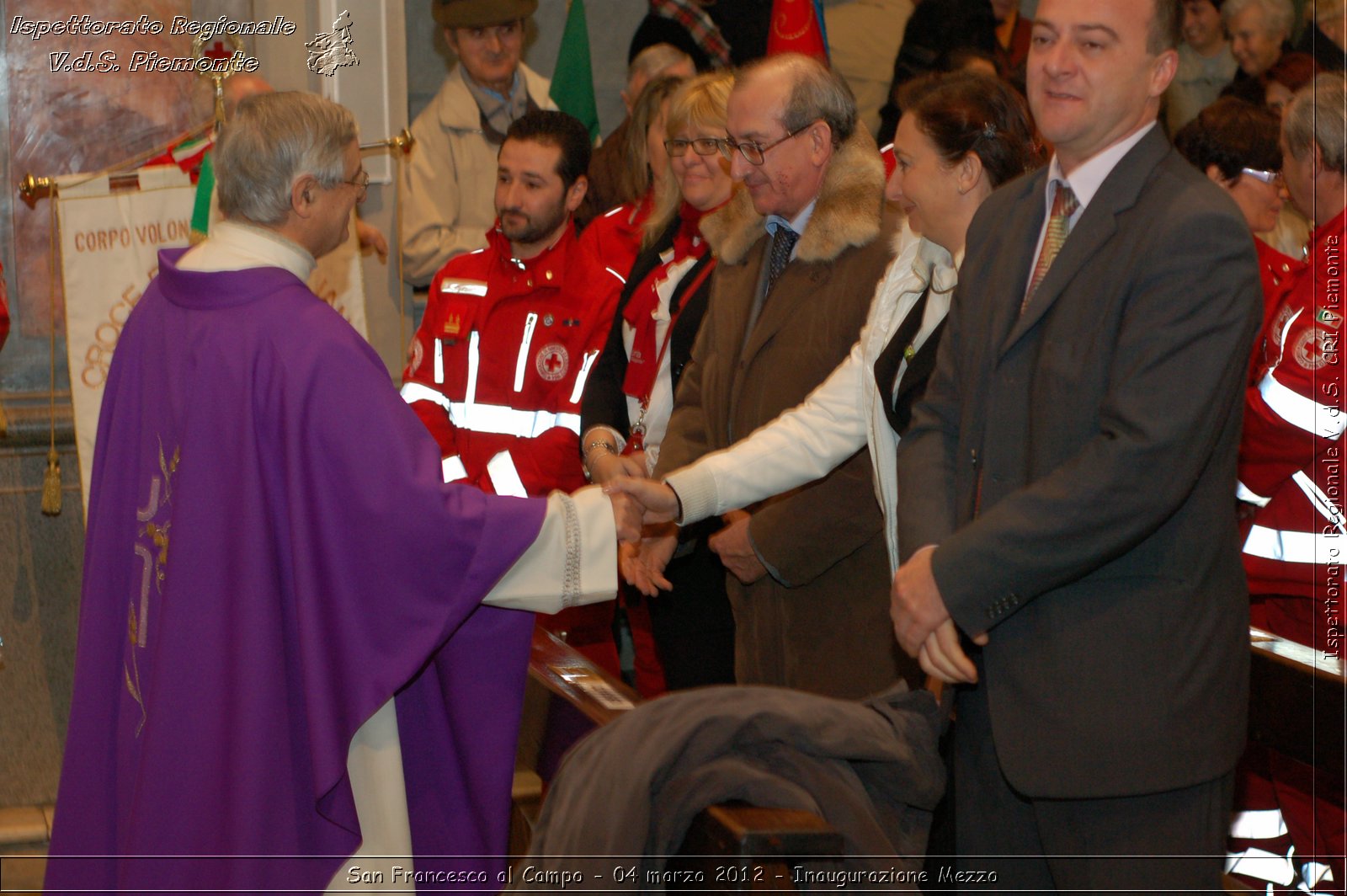 San Francesco al Campo - 04 marzo 2012 - Inaugurazione Mezzo  - Croce Rossa Italiana - Ispettorato Regionale Volontari del Soccorso Piemonte