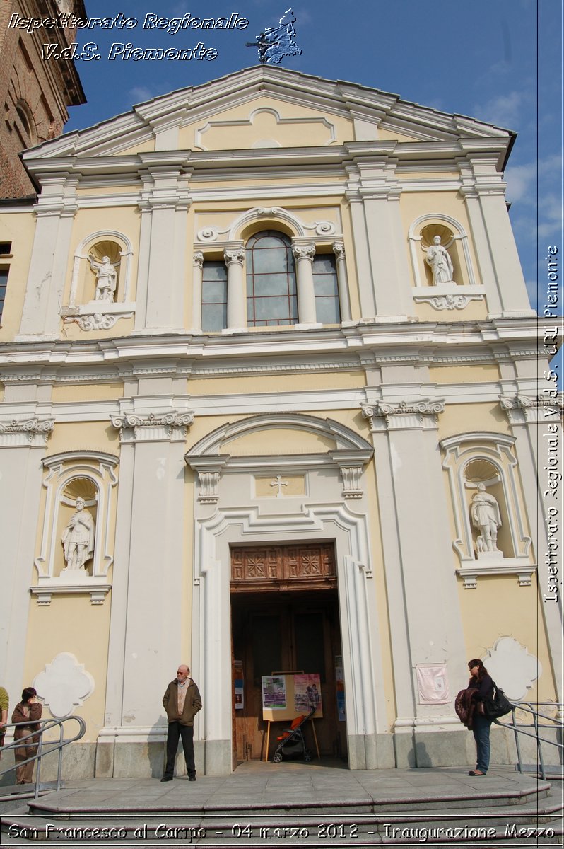 San Francesco al Campo - 04 marzo 2012 - Inaugurazione Mezzo  - Croce Rossa Italiana - Ispettorato Regionale Volontari del Soccorso Piemonte