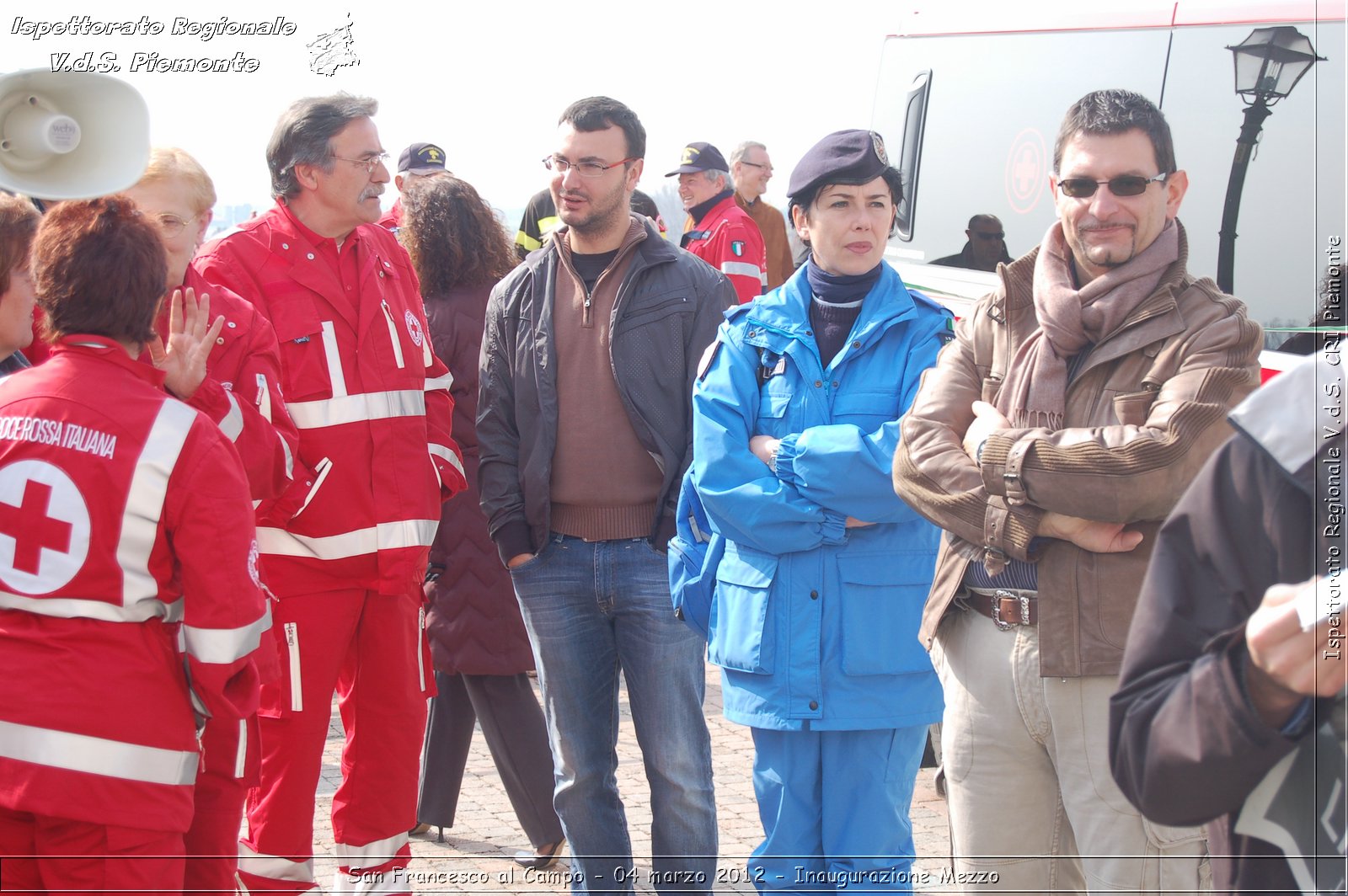 San Francesco al Campo - 04 marzo 2012 - Inaugurazione Mezzo  - Croce Rossa Italiana - Ispettorato Regionale Volontari del Soccorso Piemonte