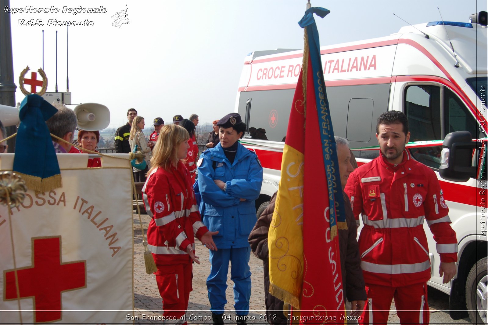 San Francesco al Campo - 04 marzo 2012 - Inaugurazione Mezzo  - Croce Rossa Italiana - Ispettorato Regionale Volontari del Soccorso Piemonte