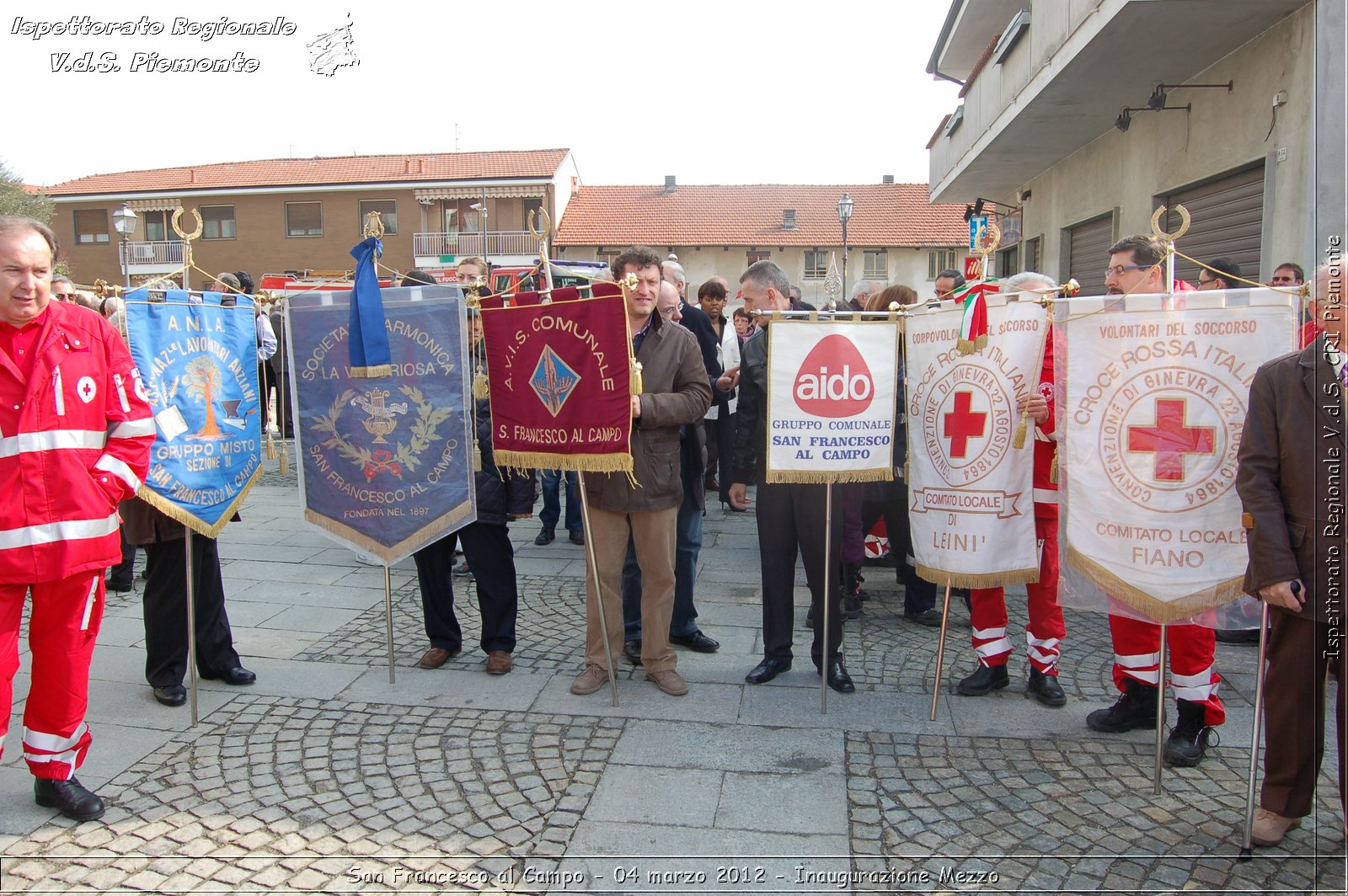 San Francesco al Campo - 04 marzo 2012 - Inaugurazione Mezzo  - Croce Rossa Italiana - Ispettorato Regionale Volontari del Soccorso Piemonte