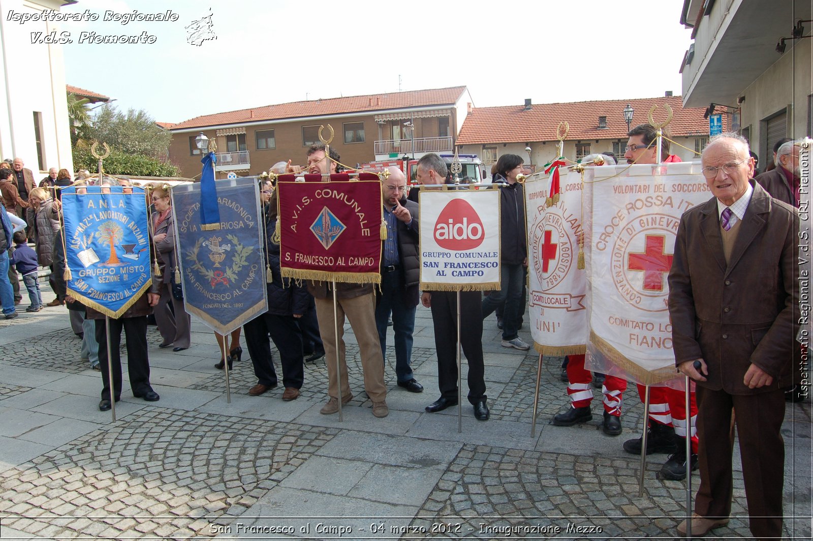 San Francesco al Campo - 04 marzo 2012 - Inaugurazione Mezzo  - Croce Rossa Italiana - Ispettorato Regionale Volontari del Soccorso Piemonte