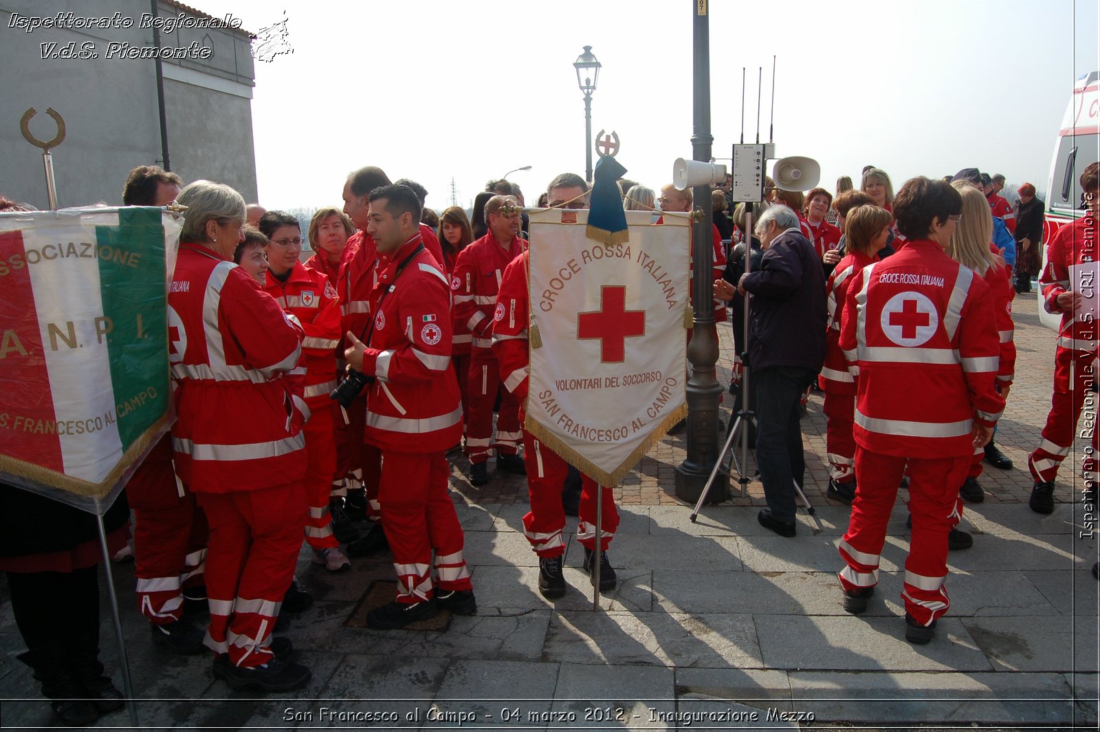 San Francesco al Campo - 04 marzo 2012 - Inaugurazione Mezzo  - Croce Rossa Italiana - Ispettorato Regionale Volontari del Soccorso Piemonte