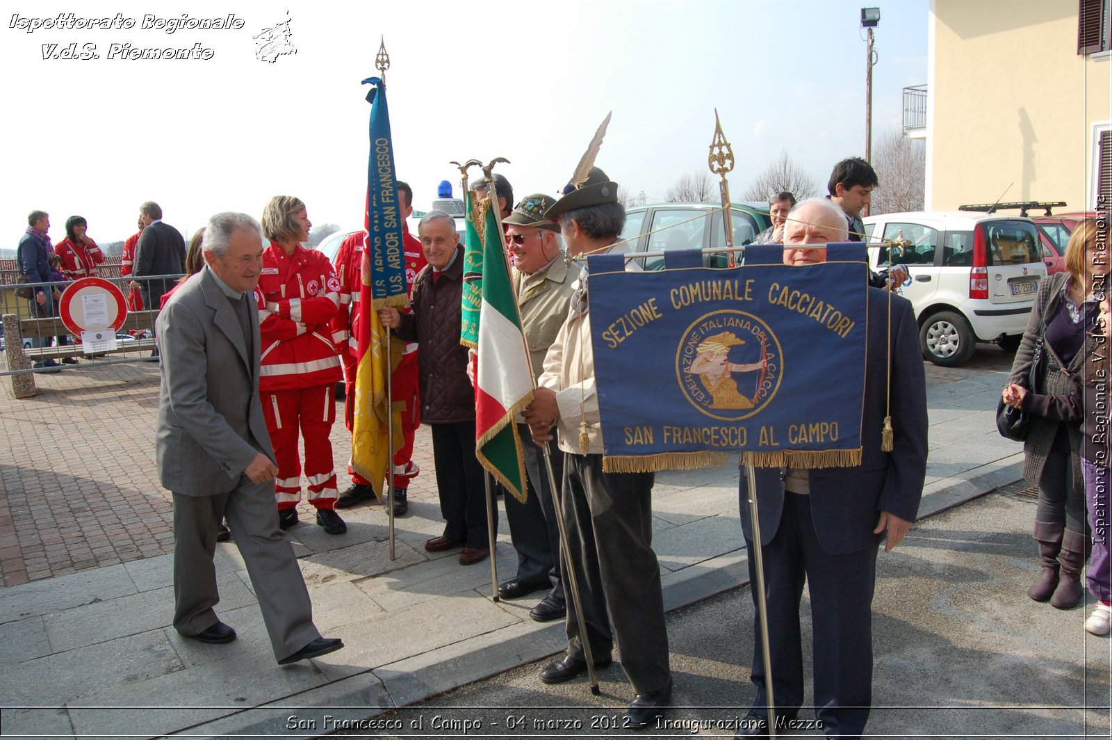 San Francesco al Campo - 04 marzo 2012 - Inaugurazione Mezzo  - Croce Rossa Italiana - Ispettorato Regionale Volontari del Soccorso Piemonte