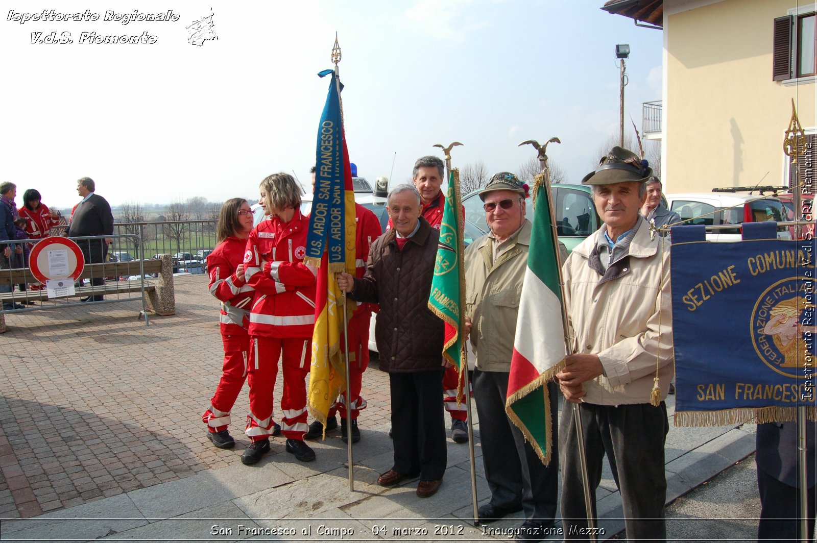 San Francesco al Campo - 04 marzo 2012 - Inaugurazione Mezzo  - Croce Rossa Italiana - Ispettorato Regionale Volontari del Soccorso Piemonte