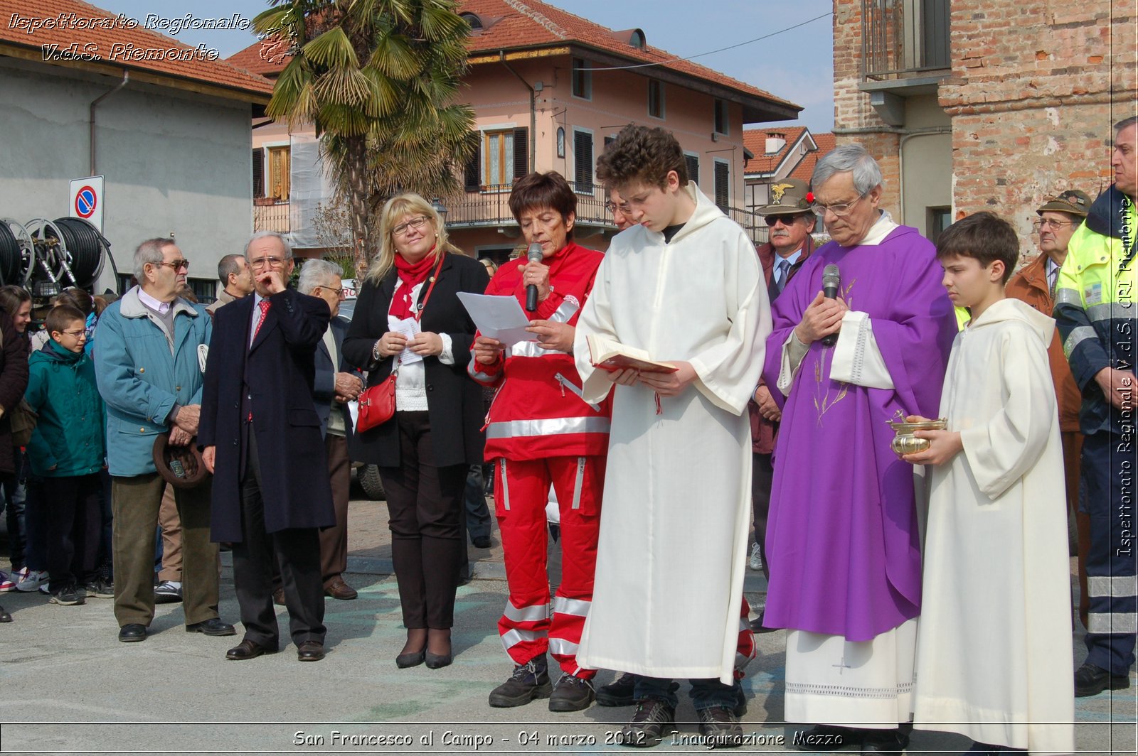 San Francesco al Campo - 04 marzo 2012 - Inaugurazione Mezzo  - Croce Rossa Italiana - Ispettorato Regionale Volontari del Soccorso Piemonte