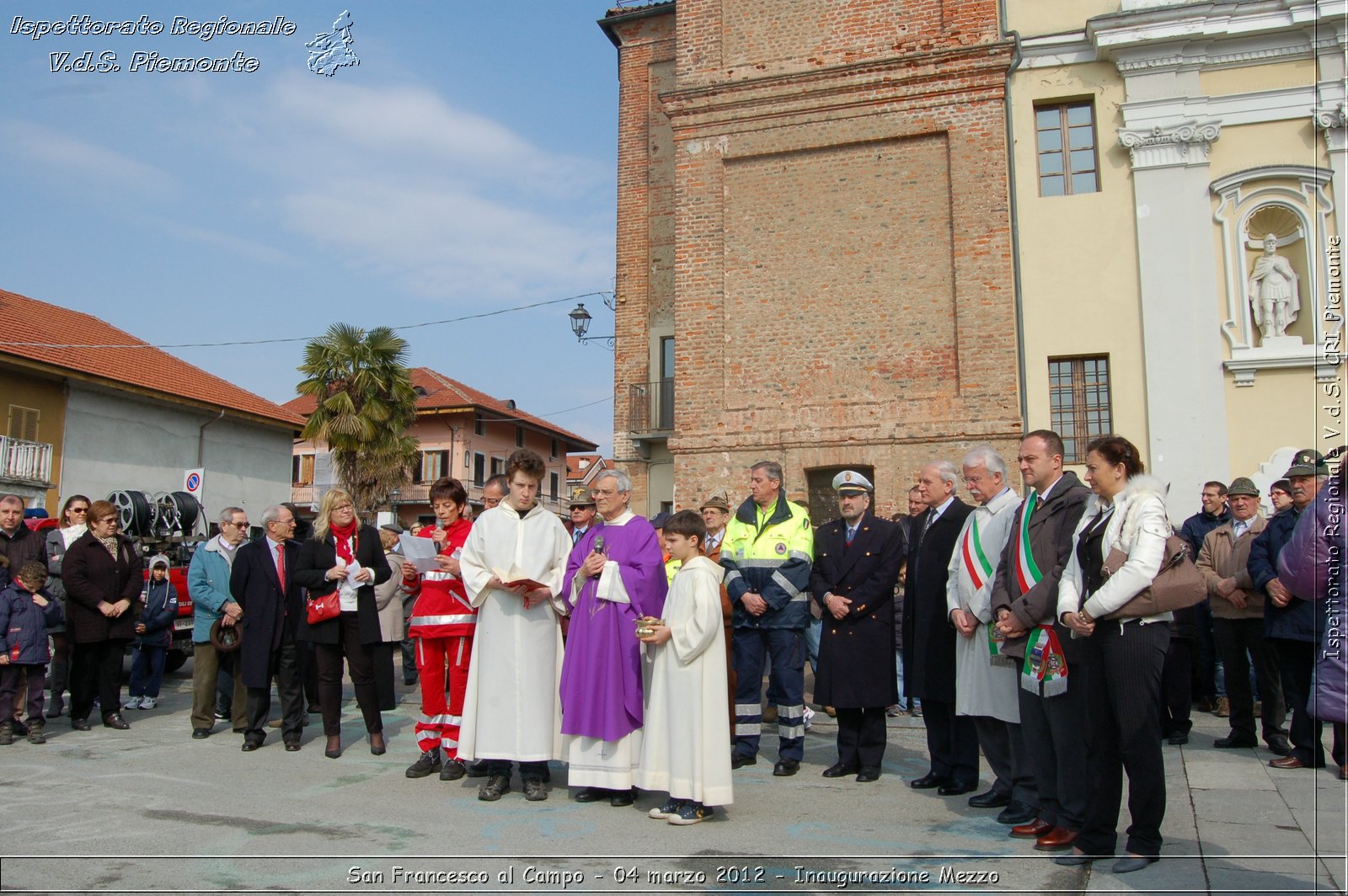 San Francesco al Campo - 04 marzo 2012 - Inaugurazione Mezzo  - Croce Rossa Italiana - Ispettorato Regionale Volontari del Soccorso Piemonte