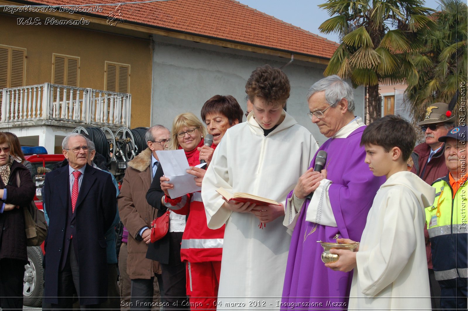 San Francesco al Campo - 04 marzo 2012 - Inaugurazione Mezzo  - Croce Rossa Italiana - Ispettorato Regionale Volontari del Soccorso Piemonte