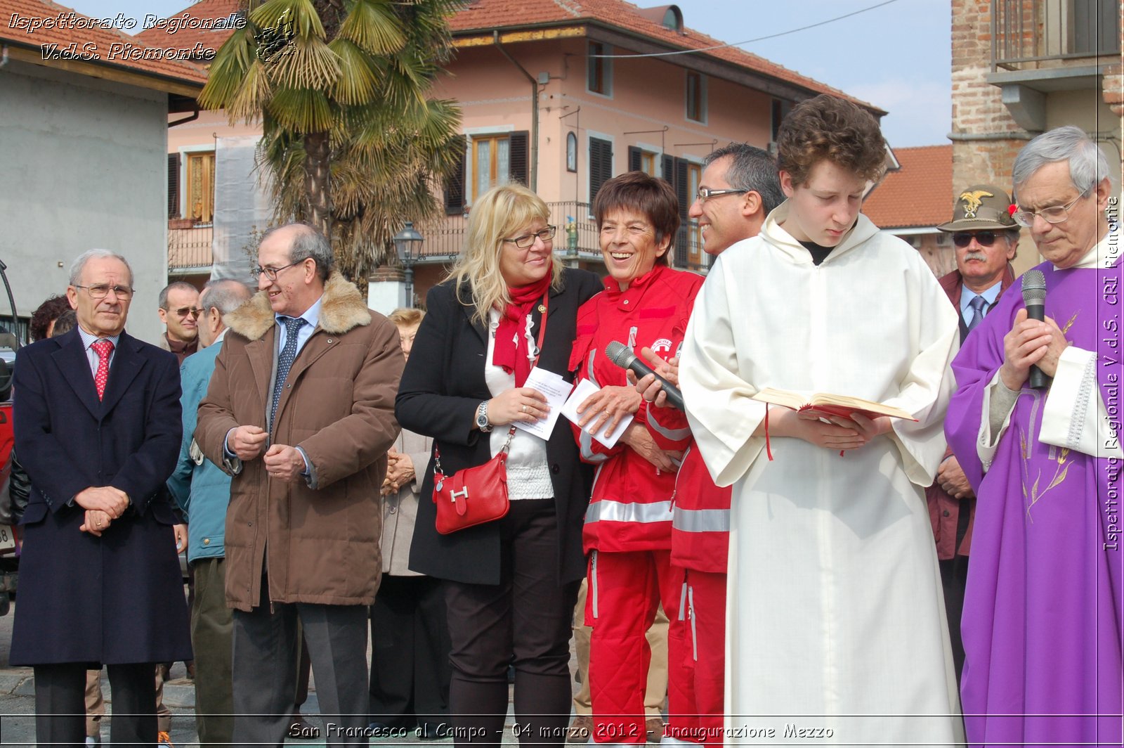 San Francesco al Campo - 04 marzo 2012 - Inaugurazione Mezzo  - Croce Rossa Italiana - Ispettorato Regionale Volontari del Soccorso Piemonte