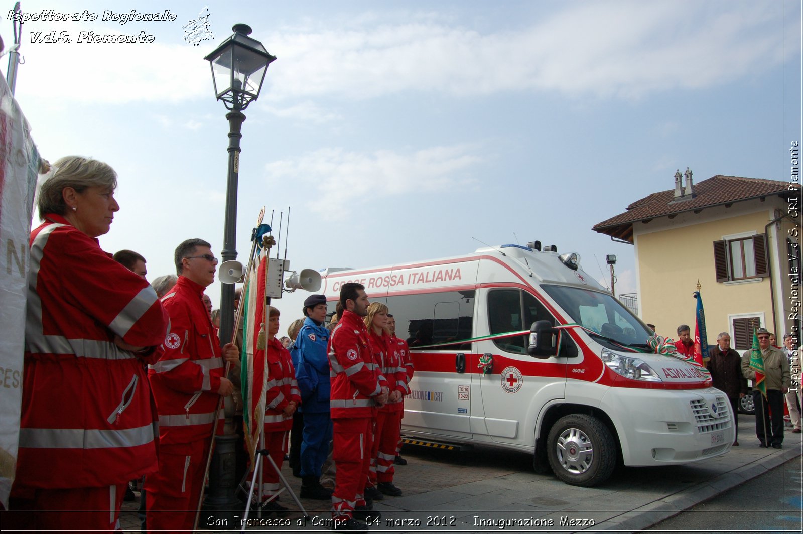 San Francesco al Campo - 04 marzo 2012 - Inaugurazione Mezzo  - Croce Rossa Italiana - Ispettorato Regionale Volontari del Soccorso Piemonte