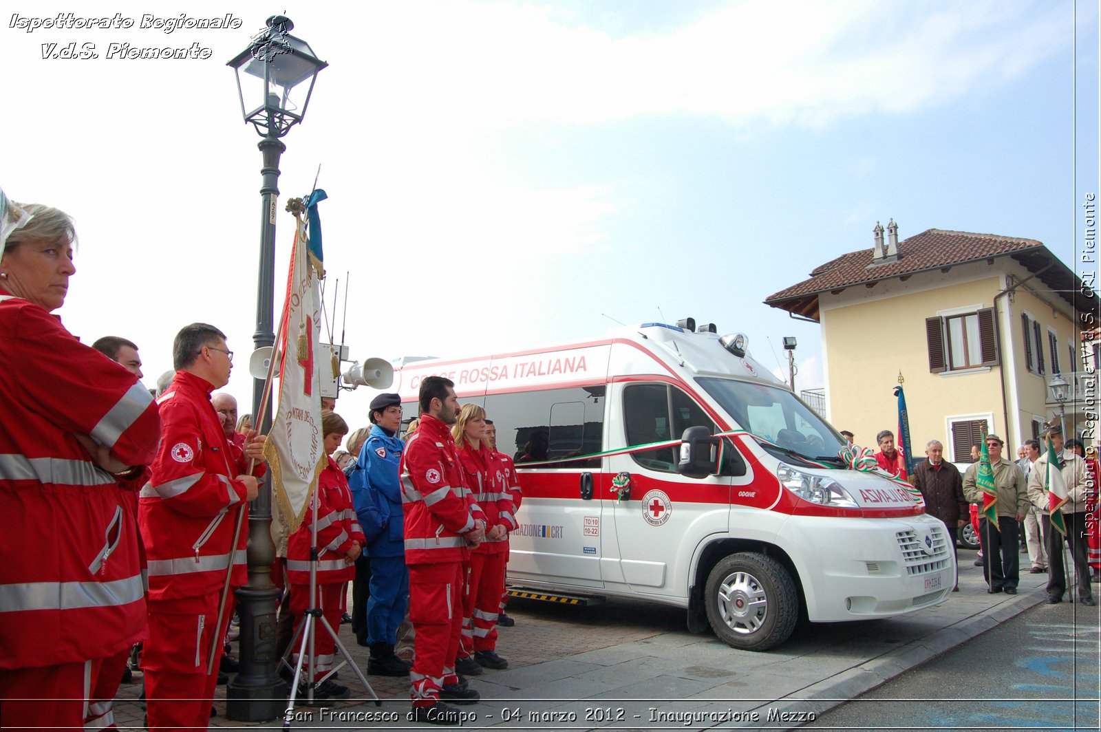 San Francesco al Campo - 04 marzo 2012 - Inaugurazione Mezzo  - Croce Rossa Italiana - Ispettorato Regionale Volontari del Soccorso Piemonte