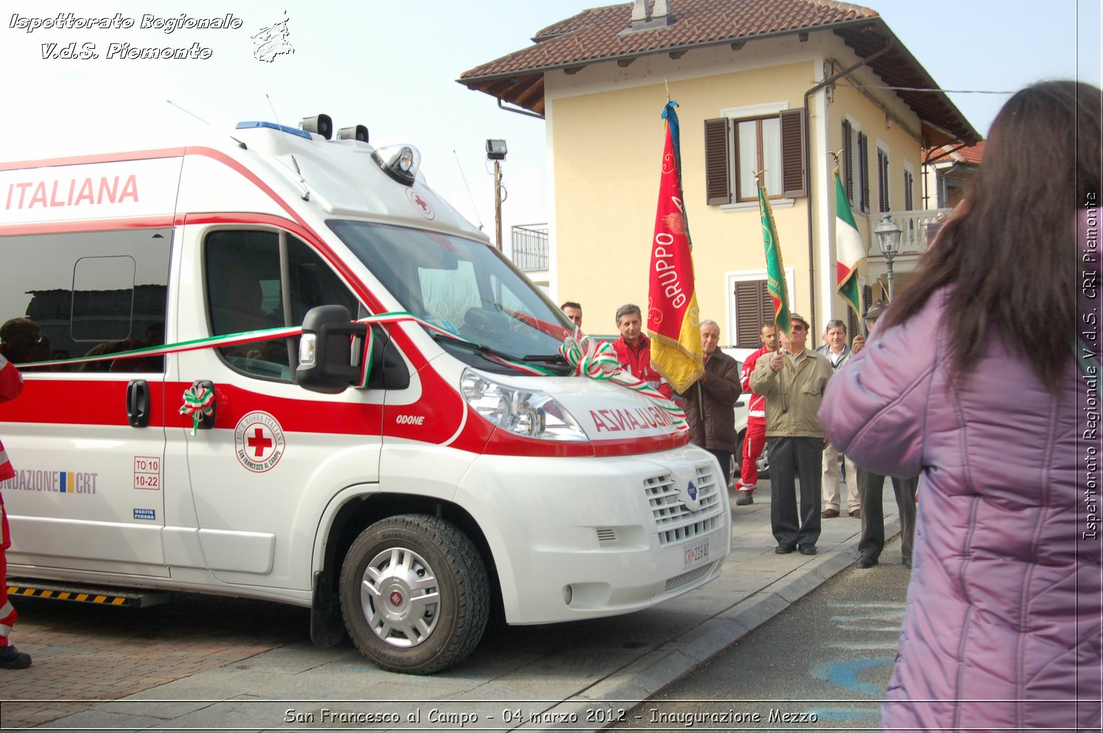 San Francesco al Campo - 04 marzo 2012 - Inaugurazione Mezzo  - Croce Rossa Italiana - Ispettorato Regionale Volontari del Soccorso Piemonte