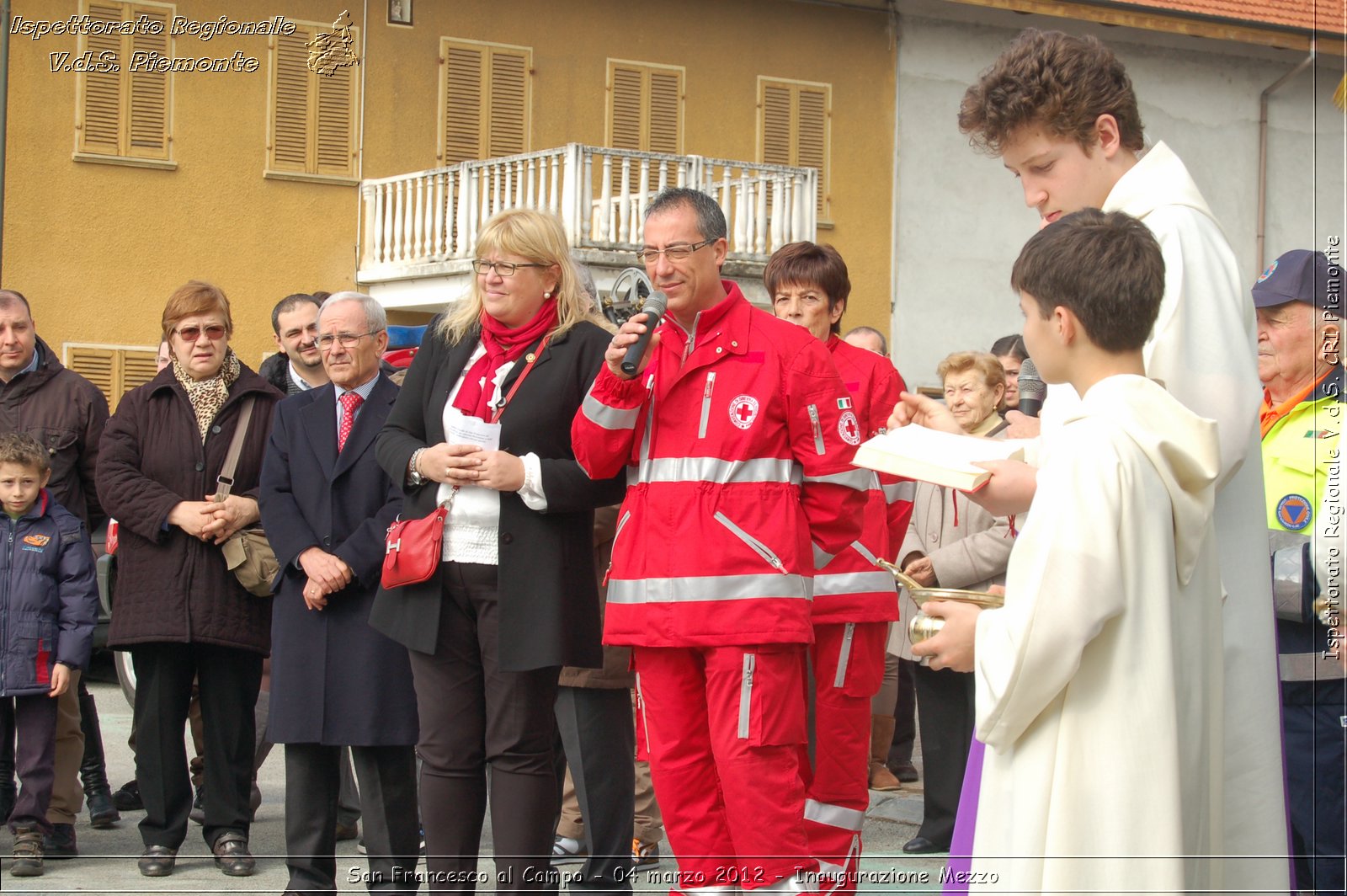 San Francesco al Campo - 04 marzo 2012 - Inaugurazione Mezzo  - Croce Rossa Italiana - Ispettorato Regionale Volontari del Soccorso Piemonte