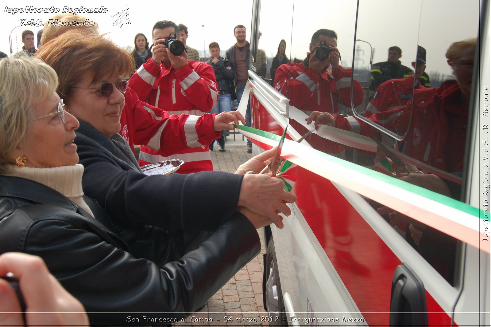 San Francesco al Campo - 04 marzo 2012 - Inaugurazione Mezzo  - Croce Rossa Italiana - Ispettorato Regionale Volontari del Soccorso Piemonte