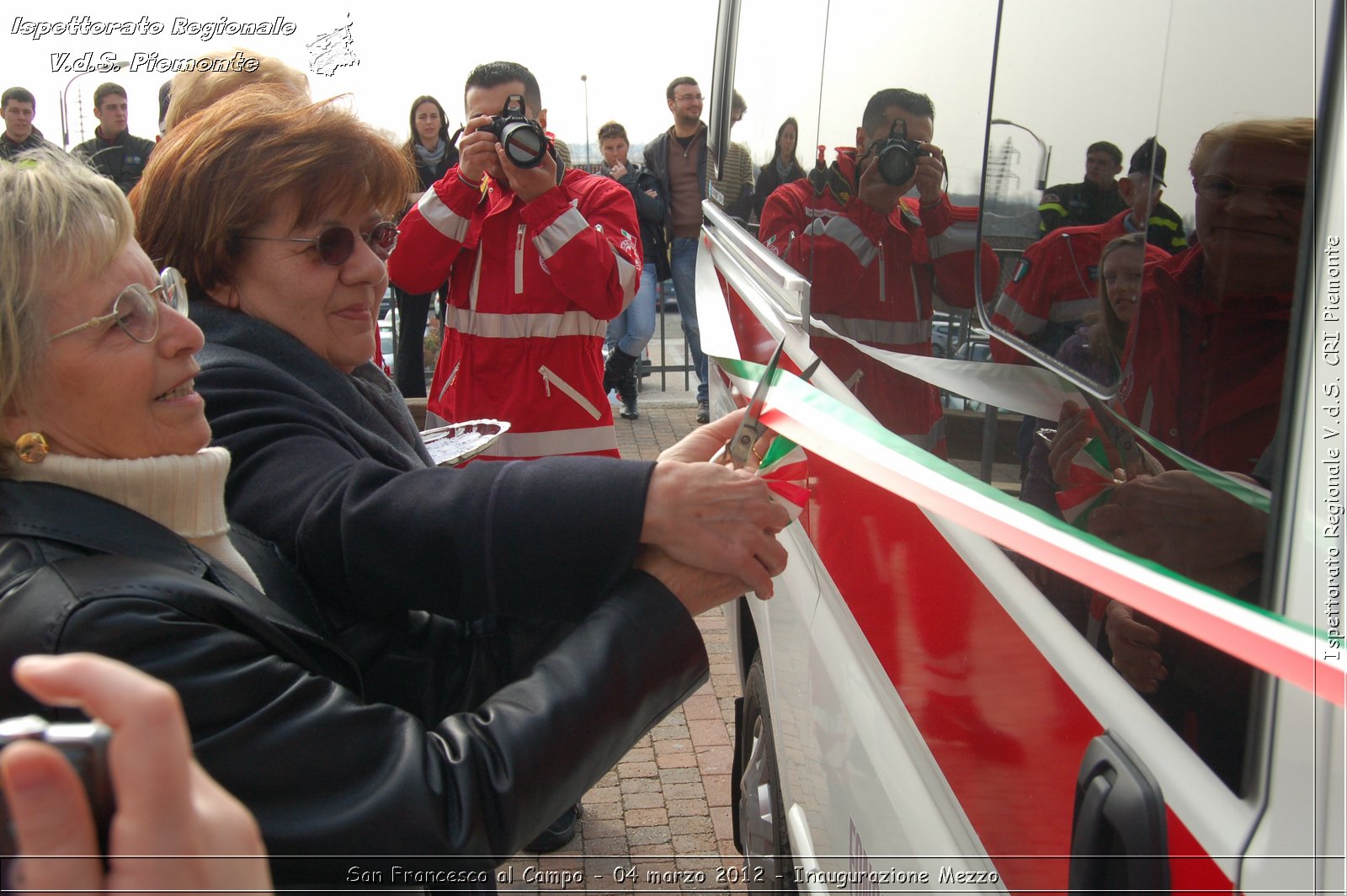 San Francesco al Campo - 04 marzo 2012 - Inaugurazione Mezzo  - Croce Rossa Italiana - Ispettorato Regionale Volontari del Soccorso Piemonte