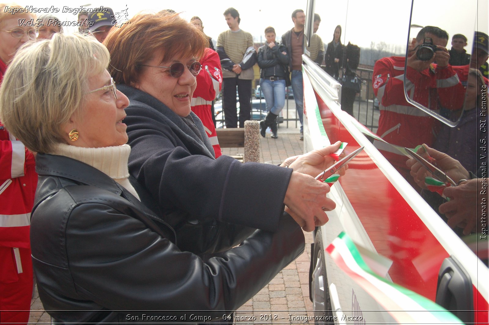 San Francesco al Campo - 04 marzo 2012 - Inaugurazione Mezzo  - Croce Rossa Italiana - Ispettorato Regionale Volontari del Soccorso Piemonte