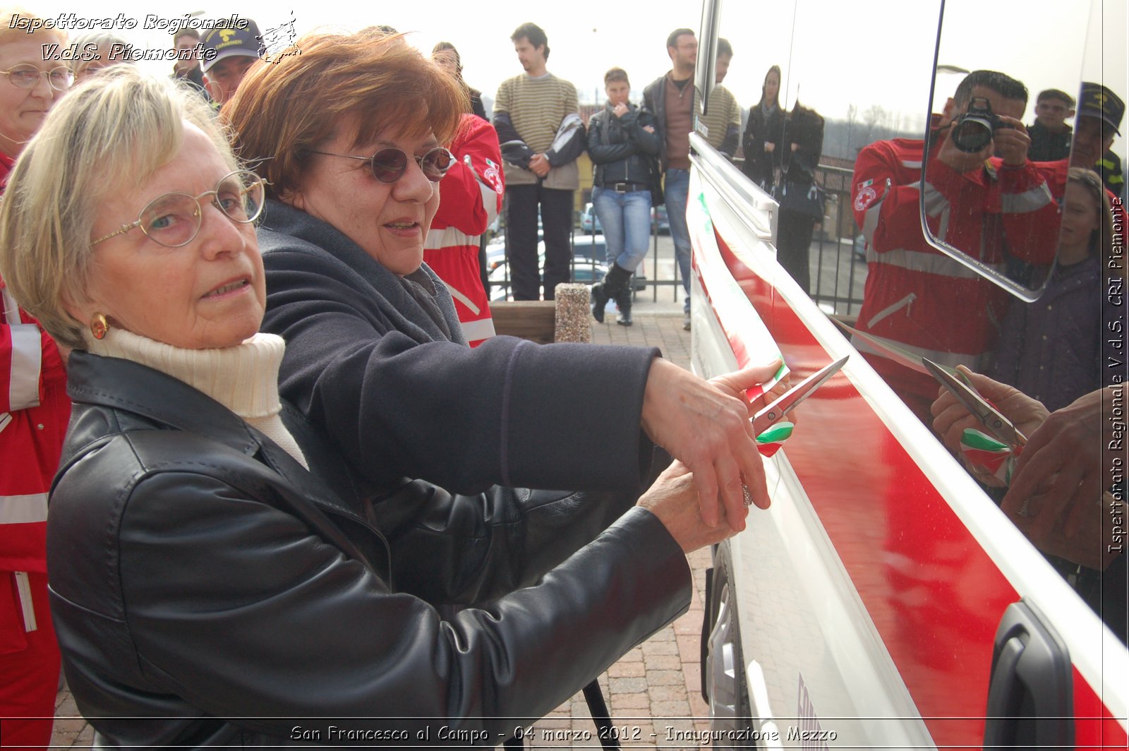 San Francesco al Campo - 04 marzo 2012 - Inaugurazione Mezzo  - Croce Rossa Italiana - Ispettorato Regionale Volontari del Soccorso Piemonte