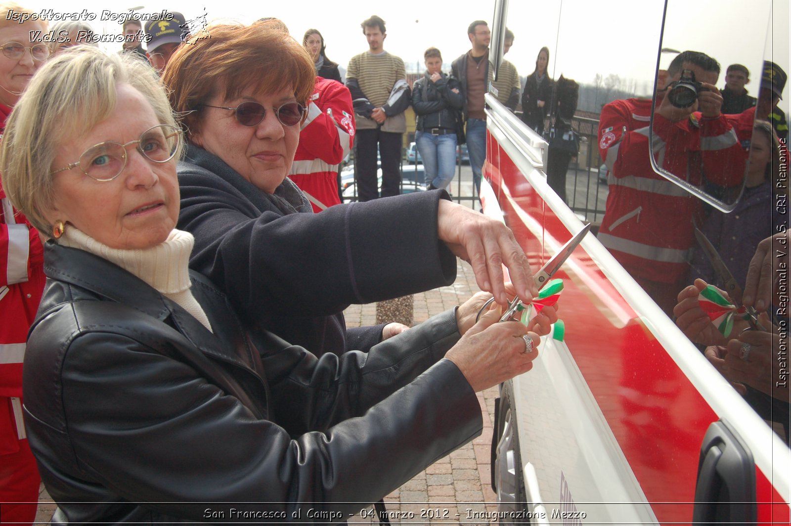 San Francesco al Campo - 04 marzo 2012 - Inaugurazione Mezzo  - Croce Rossa Italiana - Ispettorato Regionale Volontari del Soccorso Piemonte