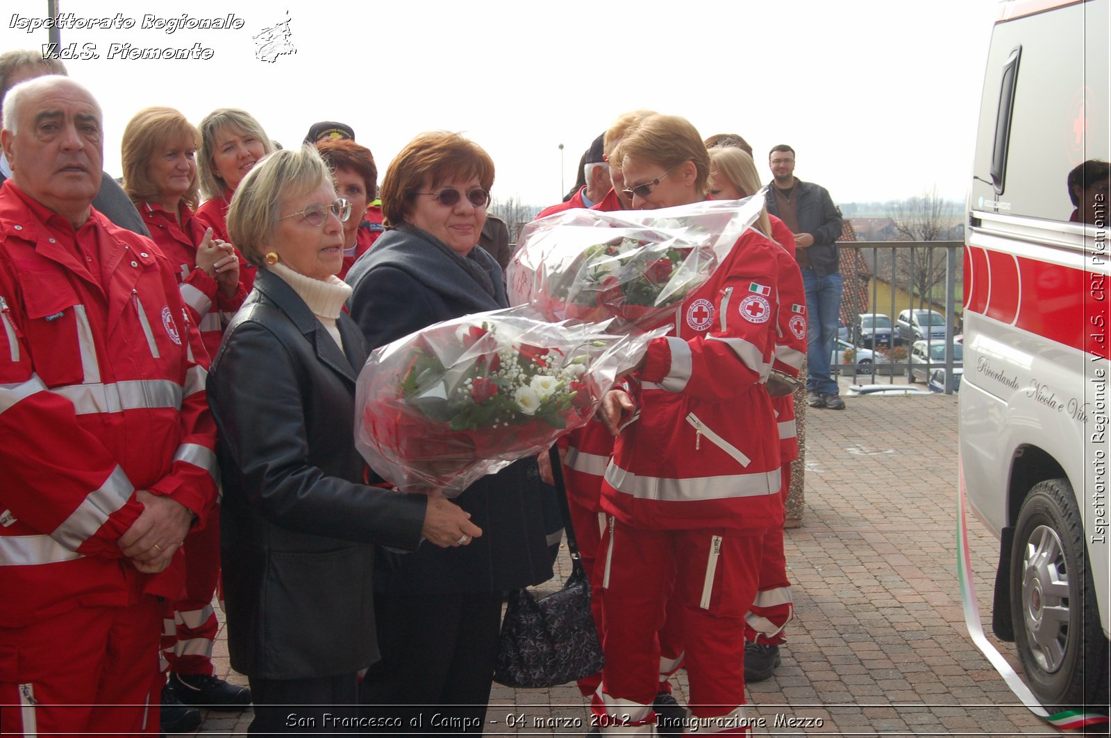 San Francesco al Campo - 04 marzo 2012 - Inaugurazione Mezzo  - Croce Rossa Italiana - Ispettorato Regionale Volontari del Soccorso Piemonte