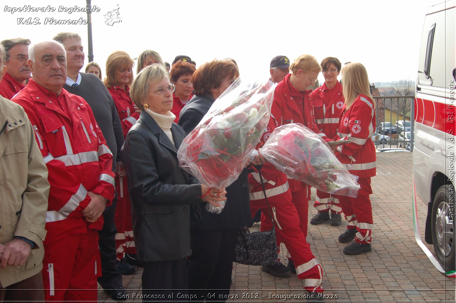 San Francesco al Campo - 04 marzo 2012 - Inaugurazione Mezzo  - Croce Rossa Italiana - Ispettorato Regionale Volontari del Soccorso Piemonte