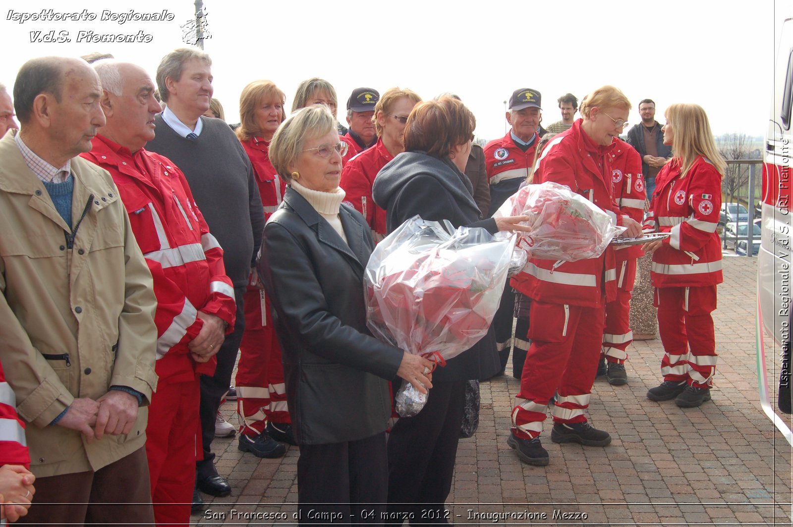 San Francesco al Campo - 04 marzo 2012 - Inaugurazione Mezzo  - Croce Rossa Italiana - Ispettorato Regionale Volontari del Soccorso Piemonte