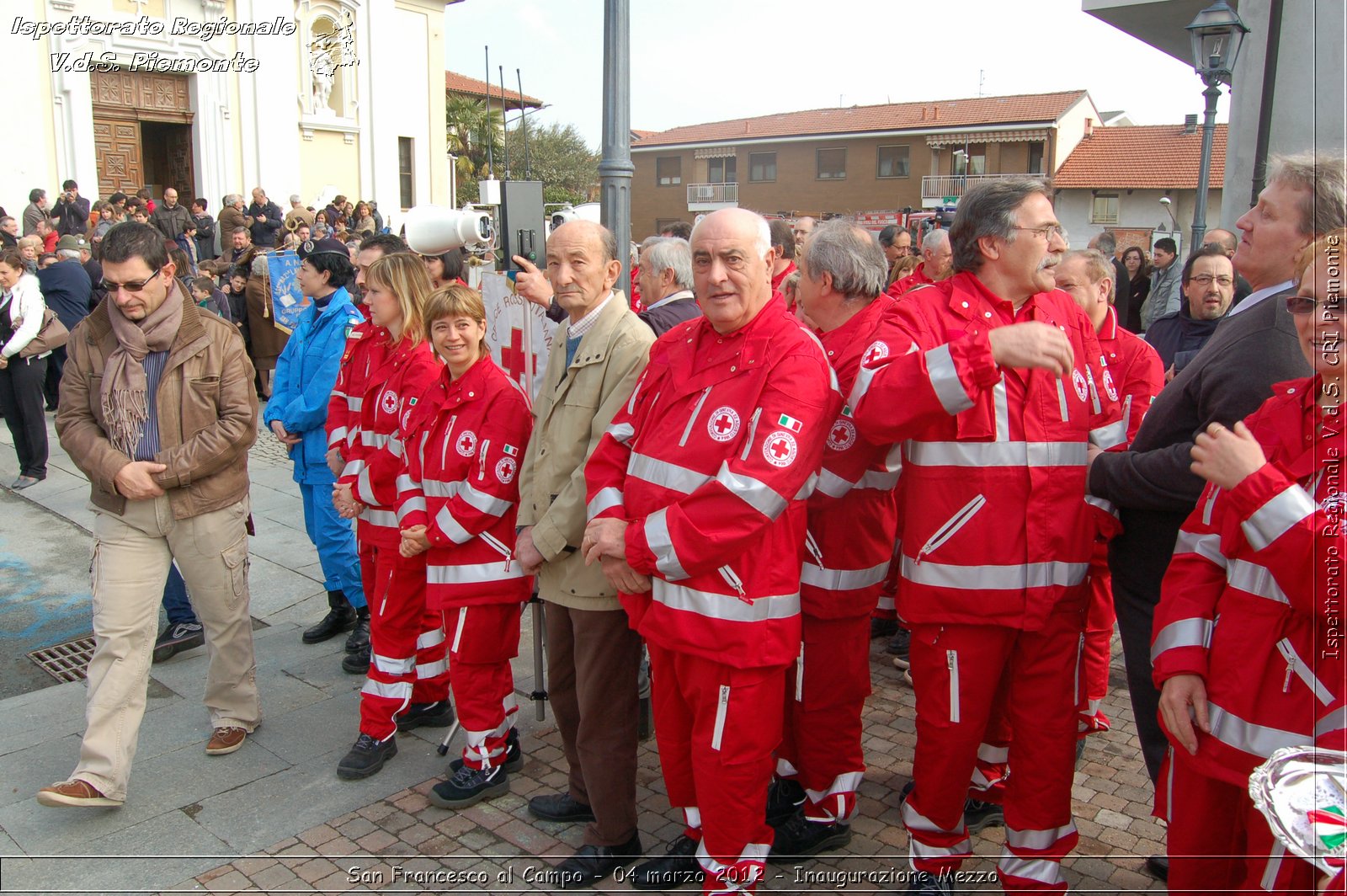 San Francesco al Campo - 04 marzo 2012 - Inaugurazione Mezzo  - Croce Rossa Italiana - Ispettorato Regionale Volontari del Soccorso Piemonte