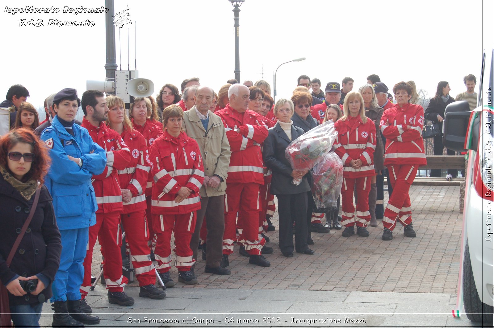 San Francesco al Campo - 04 marzo 2012 - Inaugurazione Mezzo  - Croce Rossa Italiana - Ispettorato Regionale Volontari del Soccorso Piemonte