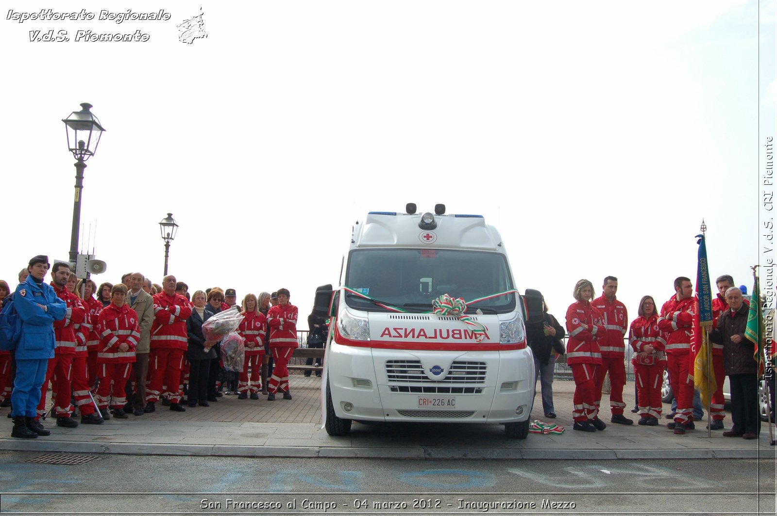 San Francesco al Campo - 04 marzo 2012 - Inaugurazione Mezzo  - Croce Rossa Italiana - Ispettorato Regionale Volontari del Soccorso Piemonte