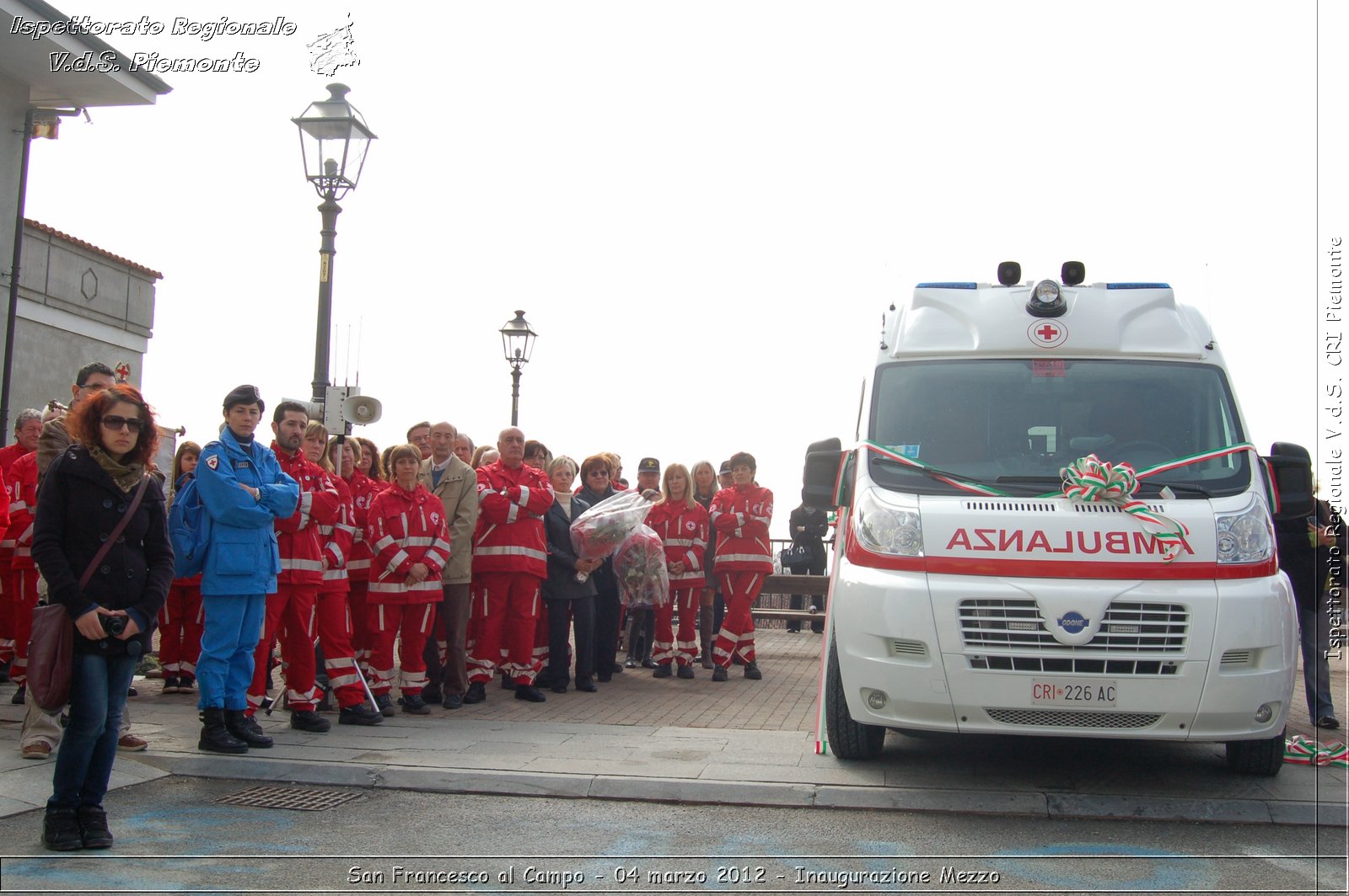 San Francesco al Campo - 04 marzo 2012 - Inaugurazione Mezzo  - Croce Rossa Italiana - Ispettorato Regionale Volontari del Soccorso Piemonte