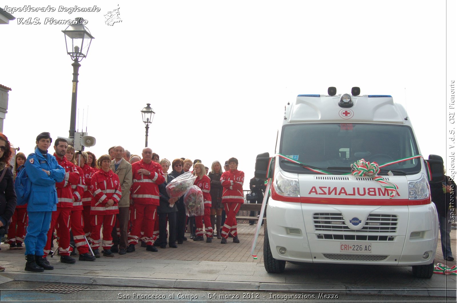 San Francesco al Campo - 04 marzo 2012 - Inaugurazione Mezzo  - Croce Rossa Italiana - Ispettorato Regionale Volontari del Soccorso Piemonte