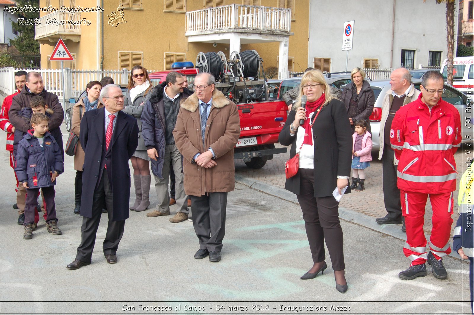 San Francesco al Campo - 04 marzo 2012 - Inaugurazione Mezzo  - Croce Rossa Italiana - Ispettorato Regionale Volontari del Soccorso Piemonte