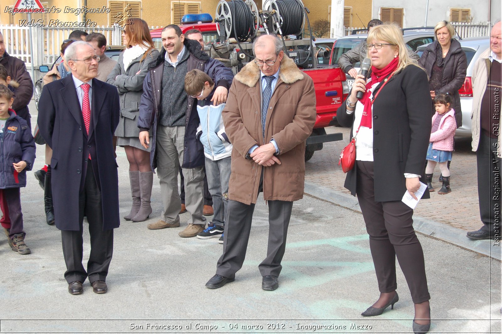 San Francesco al Campo - 04 marzo 2012 - Inaugurazione Mezzo  - Croce Rossa Italiana - Ispettorato Regionale Volontari del Soccorso Piemonte