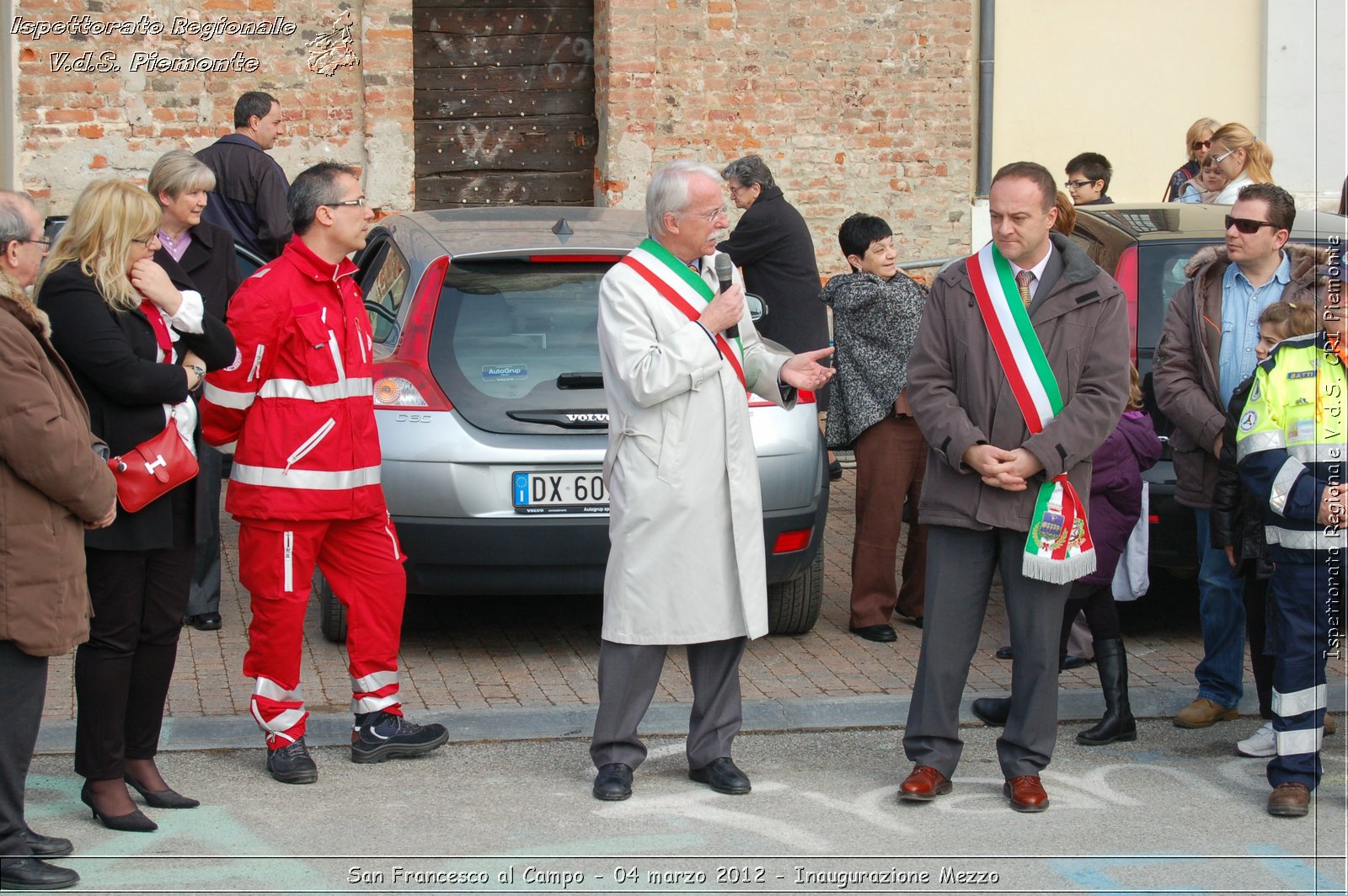 San Francesco al Campo - 04 marzo 2012 - Inaugurazione Mezzo  - Croce Rossa Italiana - Ispettorato Regionale Volontari del Soccorso Piemonte