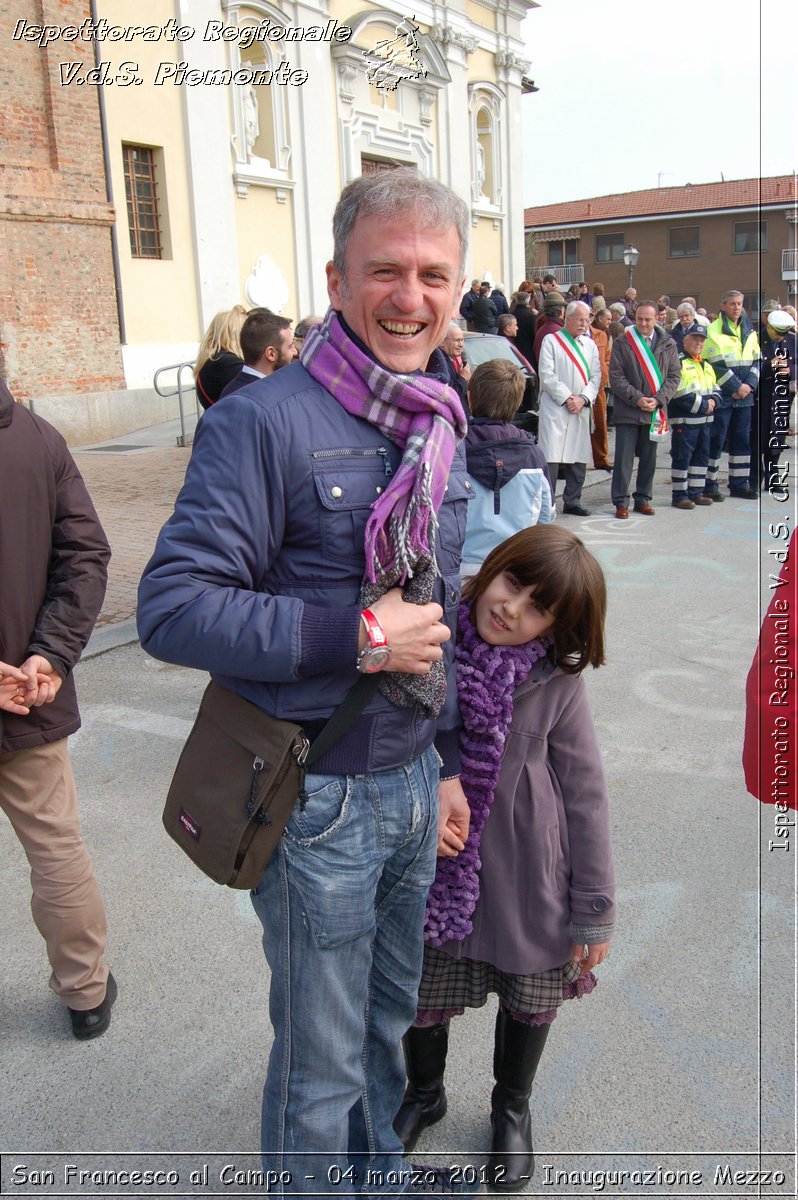 San Francesco al Campo - 04 marzo 2012 - Inaugurazione Mezzo  - Croce Rossa Italiana - Ispettorato Regionale Volontari del Soccorso Piemonte