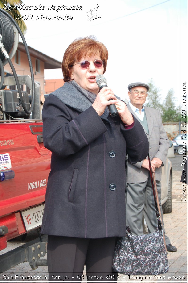 San Francesco al Campo - 04 marzo 2012 - Inaugurazione Mezzo  - Croce Rossa Italiana - Ispettorato Regionale Volontari del Soccorso Piemonte