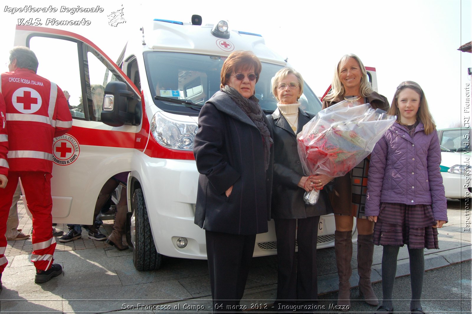 San Francesco al Campo - 04 marzo 2012 - Inaugurazione Mezzo  - Croce Rossa Italiana - Ispettorato Regionale Volontari del Soccorso Piemonte