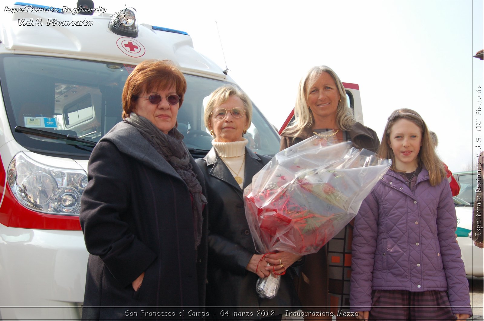 San Francesco al Campo - 04 marzo 2012 - Inaugurazione Mezzo  - Croce Rossa Italiana - Ispettorato Regionale Volontari del Soccorso Piemonte