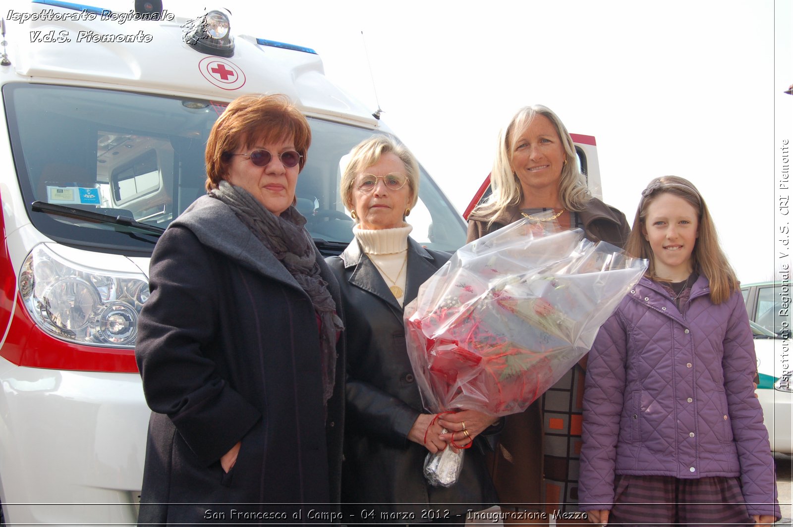 San Francesco al Campo - 04 marzo 2012 - Inaugurazione Mezzo  - Croce Rossa Italiana - Ispettorato Regionale Volontari del Soccorso Piemonte