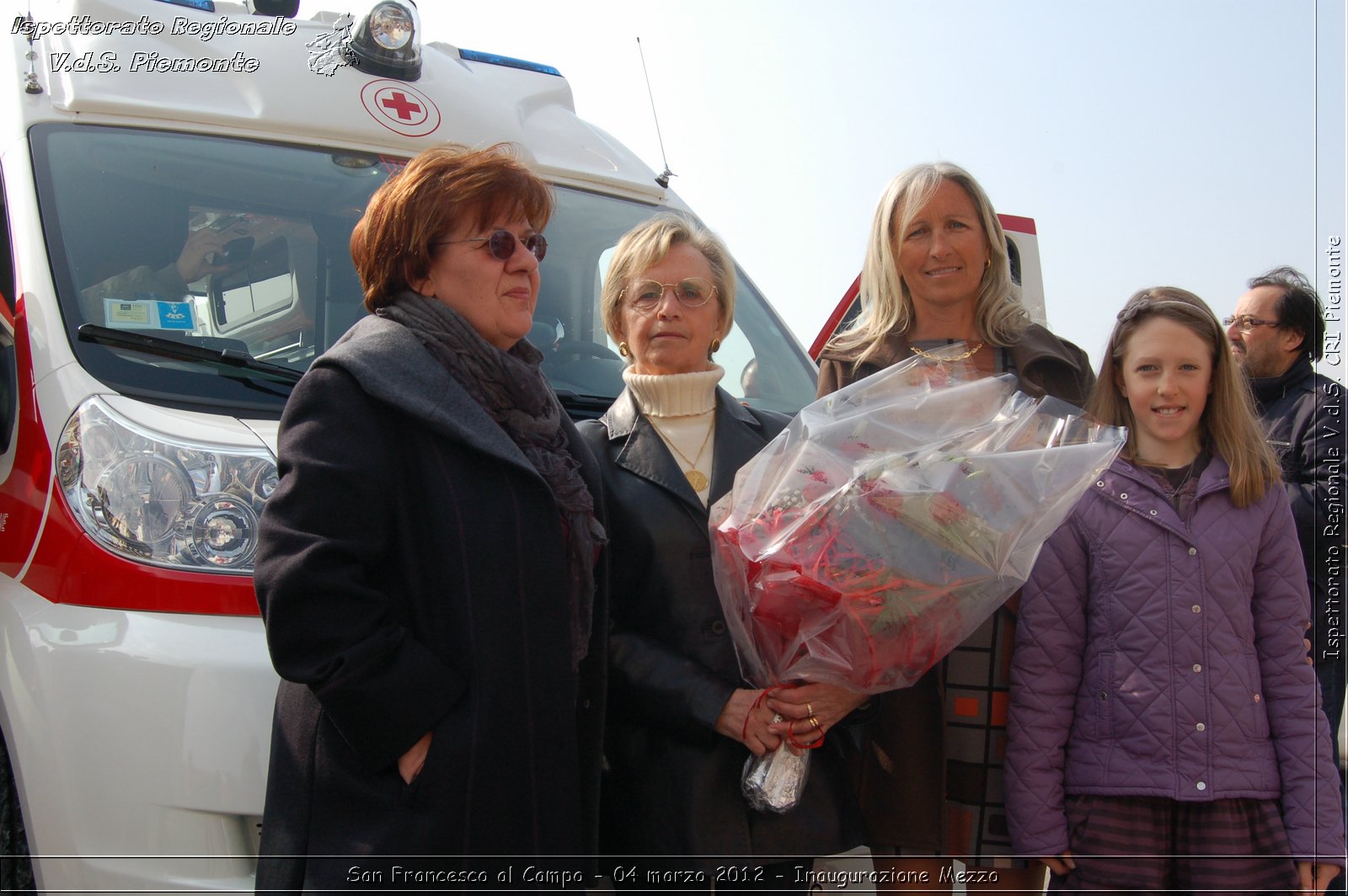 San Francesco al Campo - 04 marzo 2012 - Inaugurazione Mezzo  - Croce Rossa Italiana - Ispettorato Regionale Volontari del Soccorso Piemonte