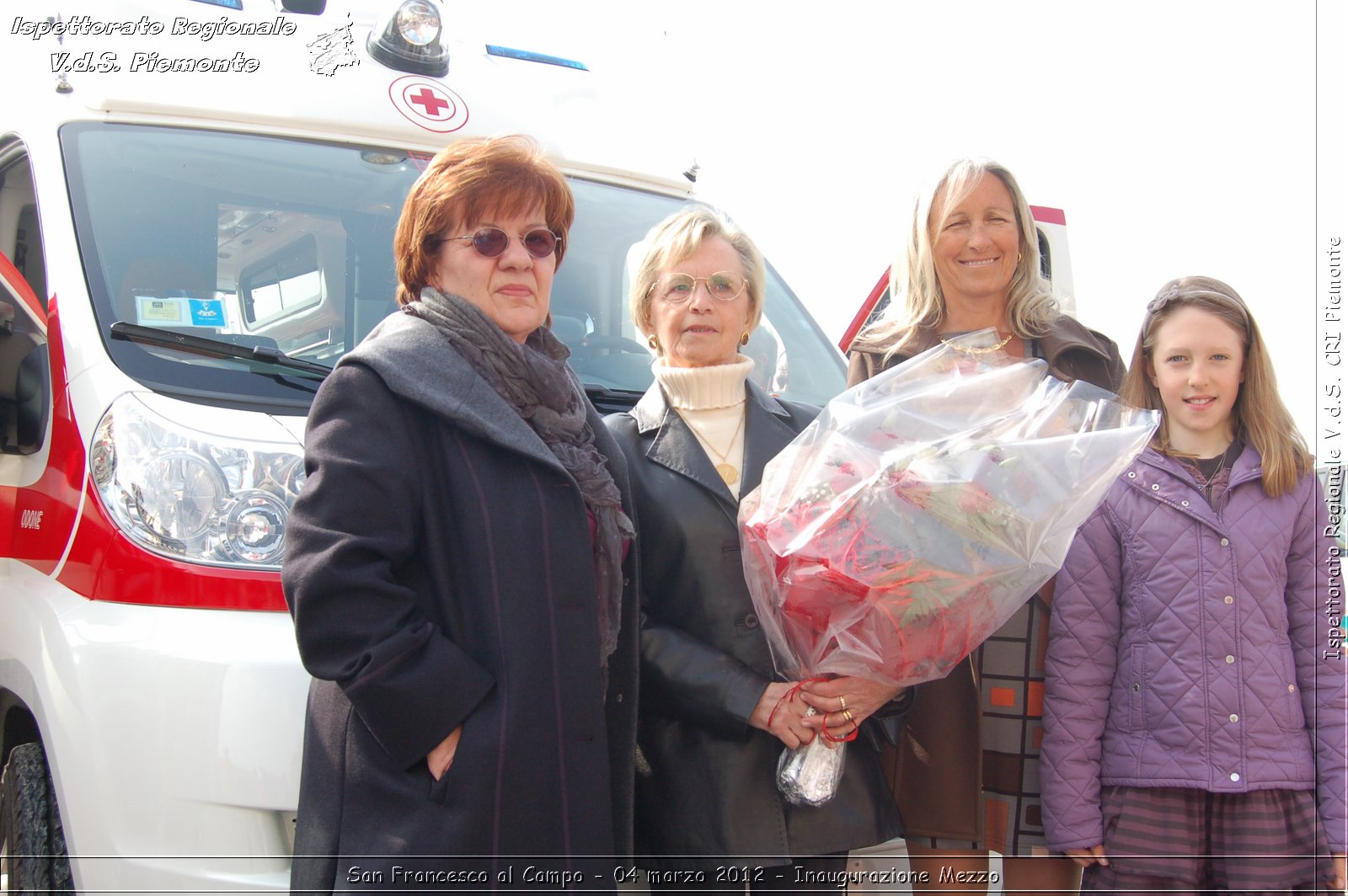 San Francesco al Campo - 04 marzo 2012 - Inaugurazione Mezzo  - Croce Rossa Italiana - Ispettorato Regionale Volontari del Soccorso Piemonte