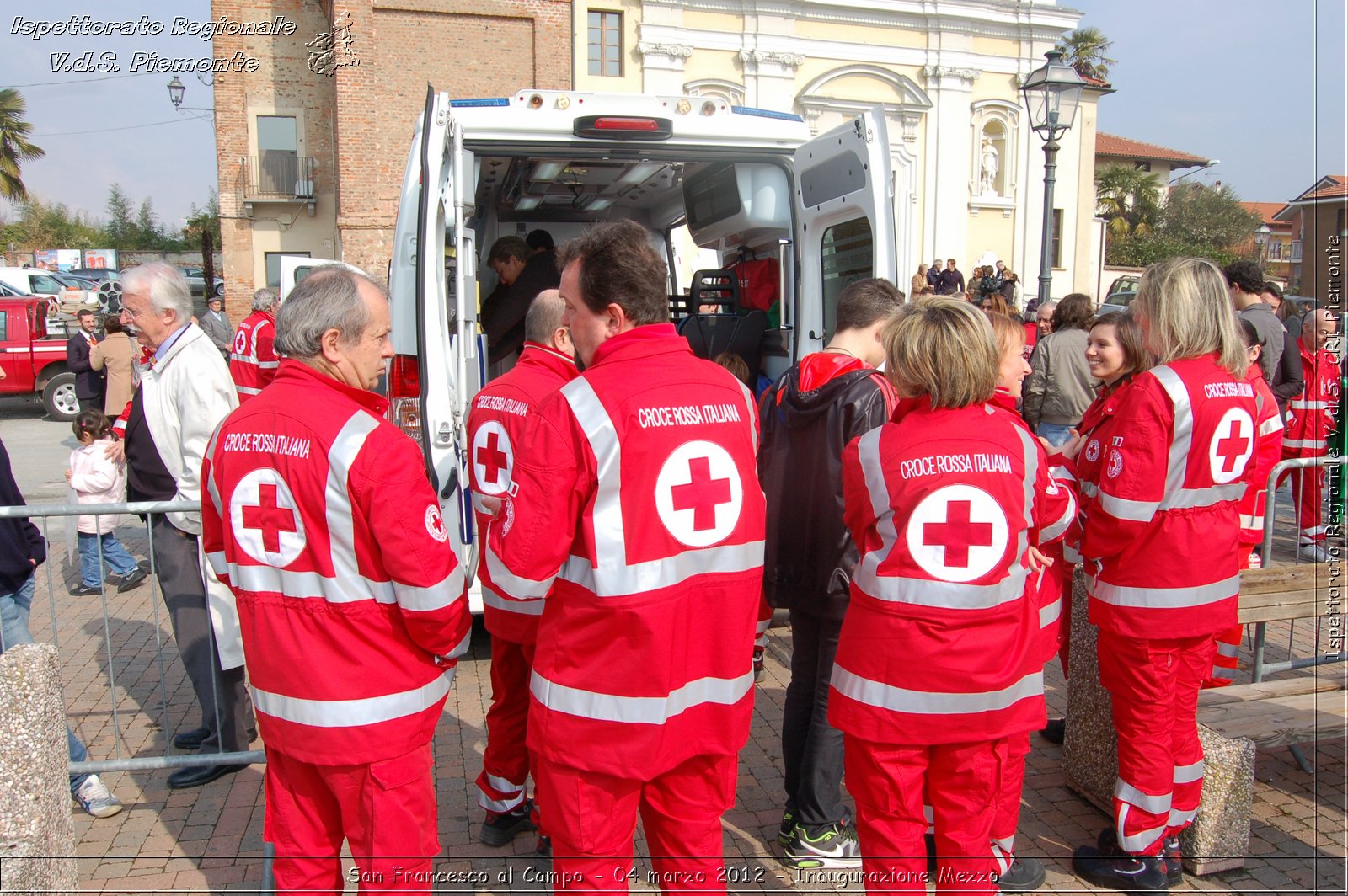 San Francesco al Campo - 04 marzo 2012 - Inaugurazione Mezzo  - Croce Rossa Italiana - Ispettorato Regionale Volontari del Soccorso Piemonte