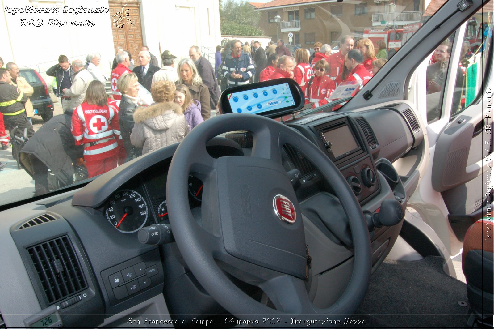 San Francesco al Campo - 04 marzo 2012 - Inaugurazione Mezzo  - Croce Rossa Italiana - Ispettorato Regionale Volontari del Soccorso Piemonte