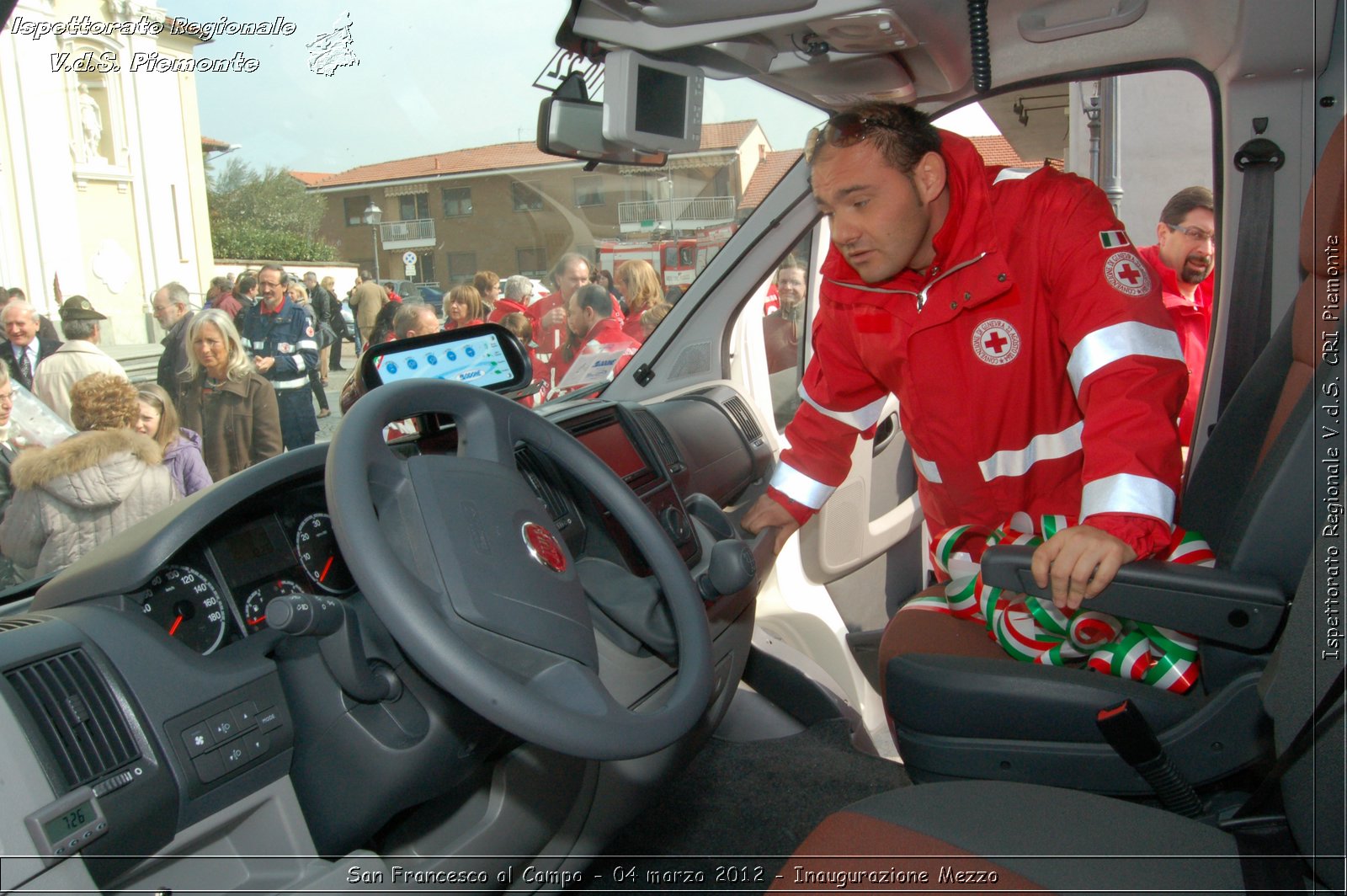 San Francesco al Campo - 04 marzo 2012 - Inaugurazione Mezzo  - Croce Rossa Italiana - Ispettorato Regionale Volontari del Soccorso Piemonte