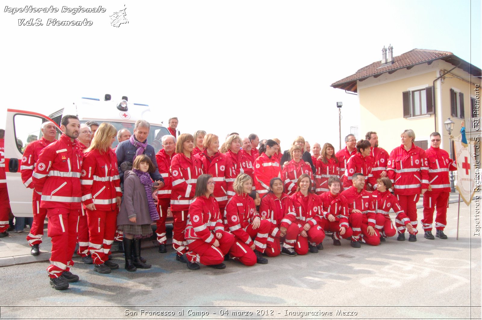 San Francesco al Campo - 04 marzo 2012 - Inaugurazione Mezzo  - Croce Rossa Italiana - Ispettorato Regionale Volontari del Soccorso Piemonte