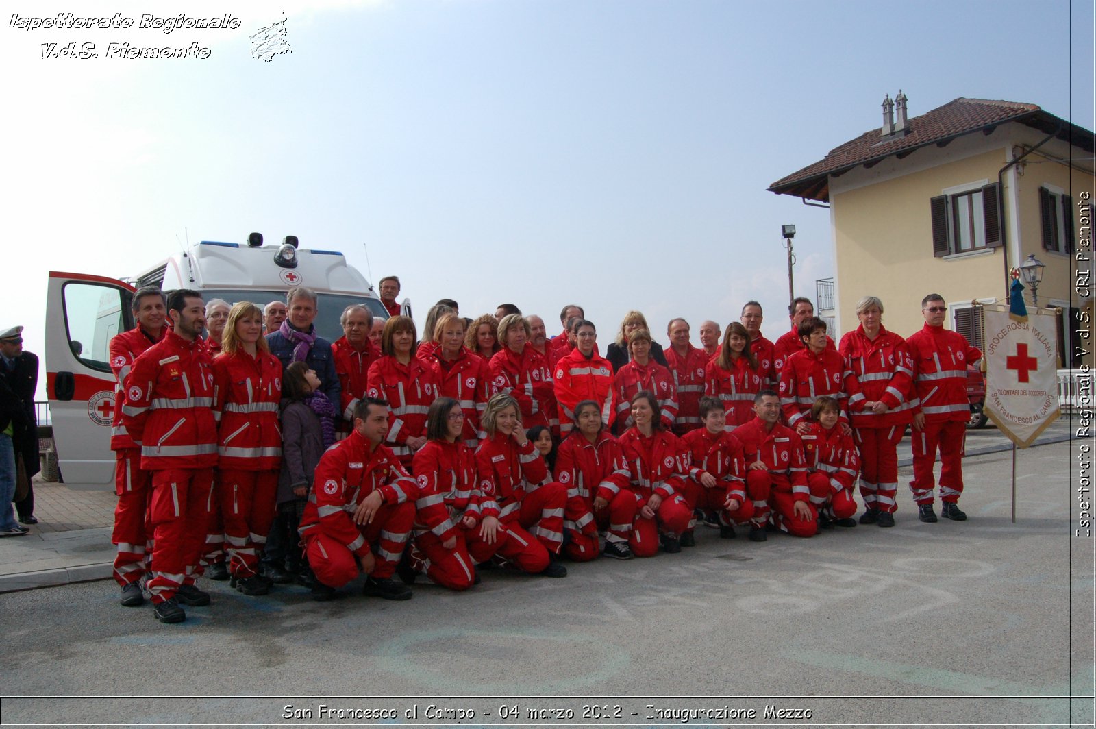 San Francesco al Campo - 04 marzo 2012 - Inaugurazione Mezzo  - Croce Rossa Italiana - Ispettorato Regionale Volontari del Soccorso Piemonte