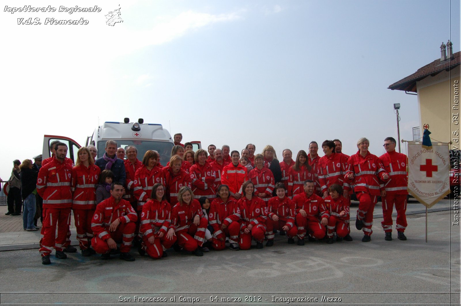 San Francesco al Campo - 04 marzo 2012 - Inaugurazione Mezzo  - Croce Rossa Italiana - Ispettorato Regionale Volontari del Soccorso Piemonte